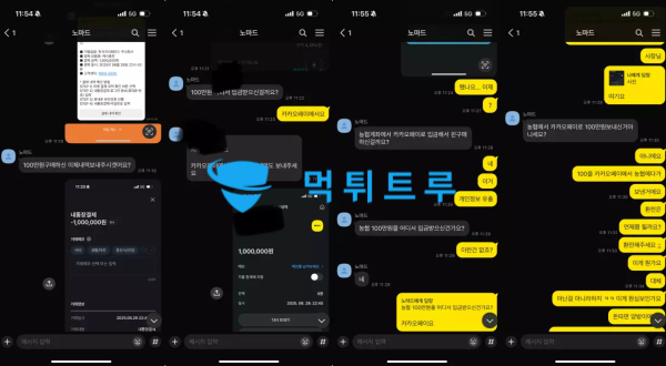 노마드(NMD) 먹튀 증거 내역