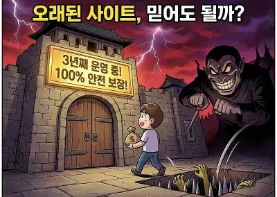 Q : 오래된 사이트는 항상 무조건 안전한가요?