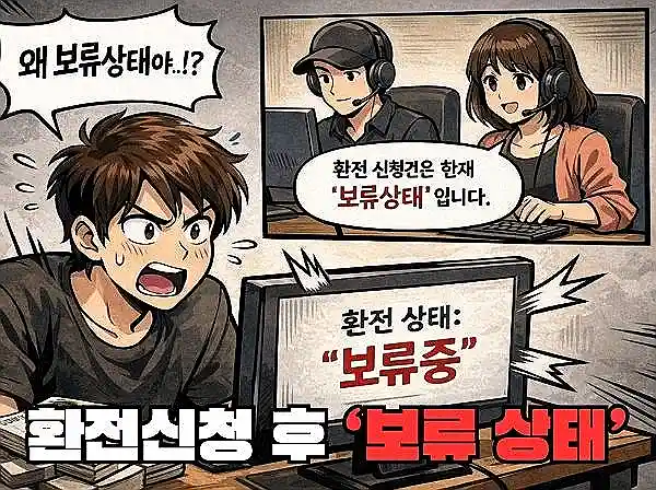 환전 보류 및 검수 핑계 먹튀 Q&A