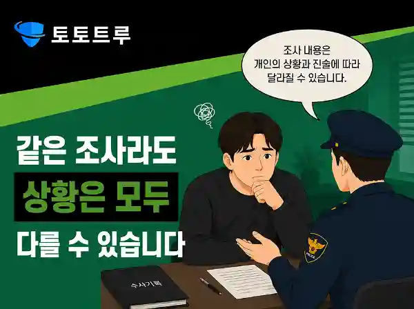 사건마다 다르게 판단되는 사설 토토 수사 상황