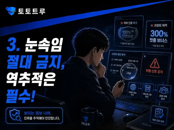 토토트루 검증 3단계