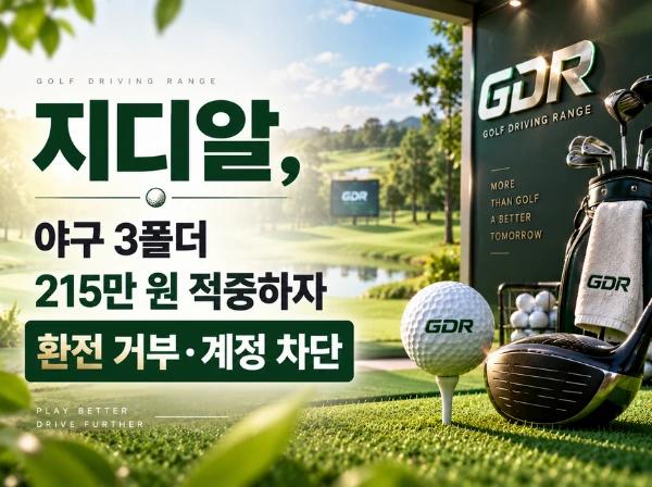 지디알 먹튀 사이트 메인 이미지