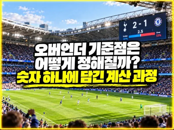 오버언더 기준점이 만들어지는 과정 대표 이미지