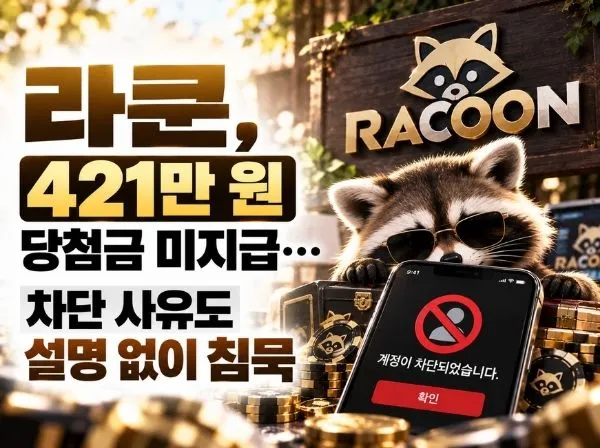 라쿤 먹튀 확정 및 피해 사례