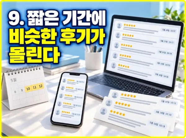 사이트 이름과 주소를 바꿔 재등장하는 사례 이미지