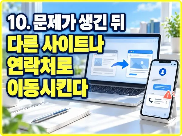 짧은 기간에 몰리는 비슷한 후기 확인 이미지