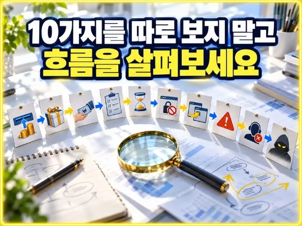 문제 발생 후 다른 사이트나 연락처로 유도하는 사례 이미지