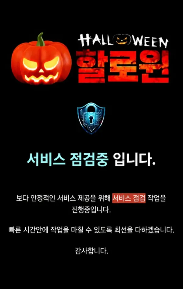 할로윈 먹튀 증거 내역 3